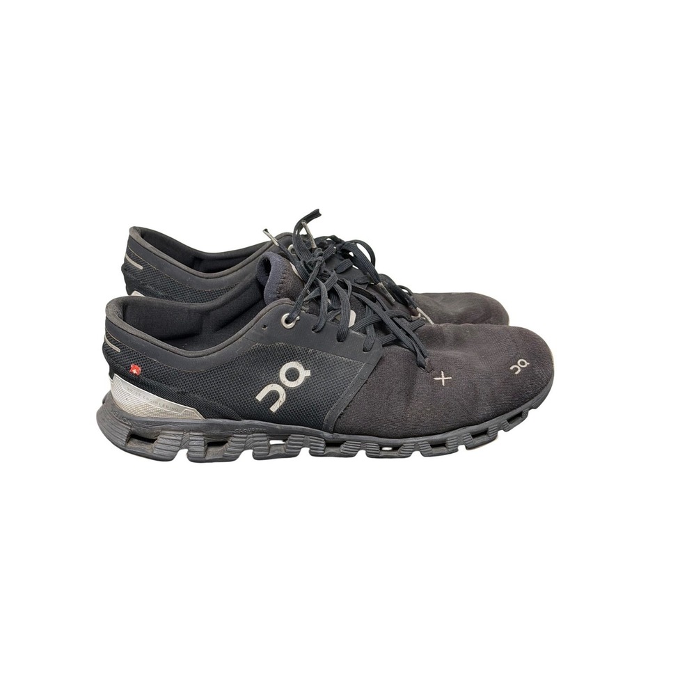 On Cloud X Running Shoes Men Black White Lightweight Athletic Sneakers
